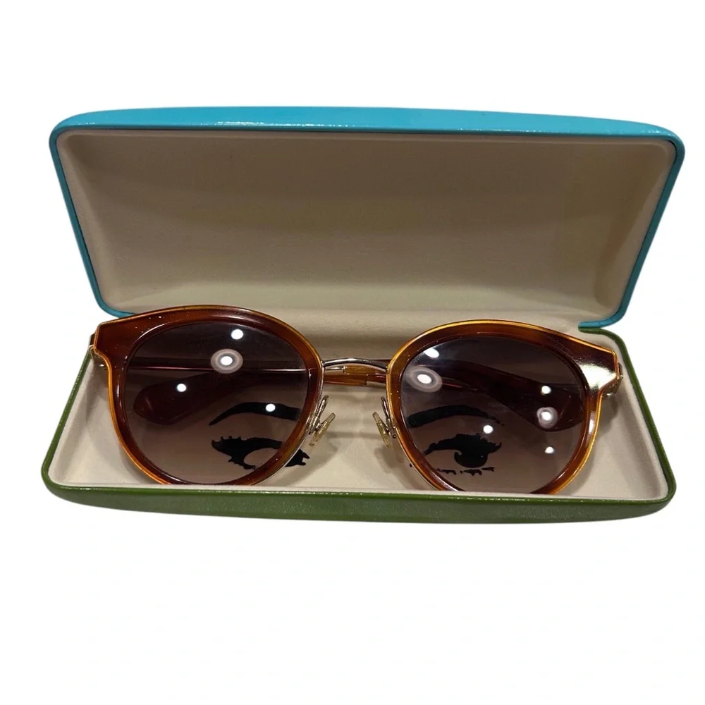 Kate Spade New York Lisanne F/S 50 MM sunglasses in Havana color. - Picture 1 of 7